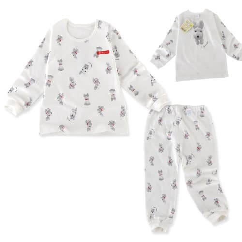 _puppy_ double layer long sleeves pajama set
